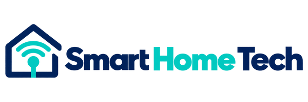 Smart Home Tech logo with house and wireless signal